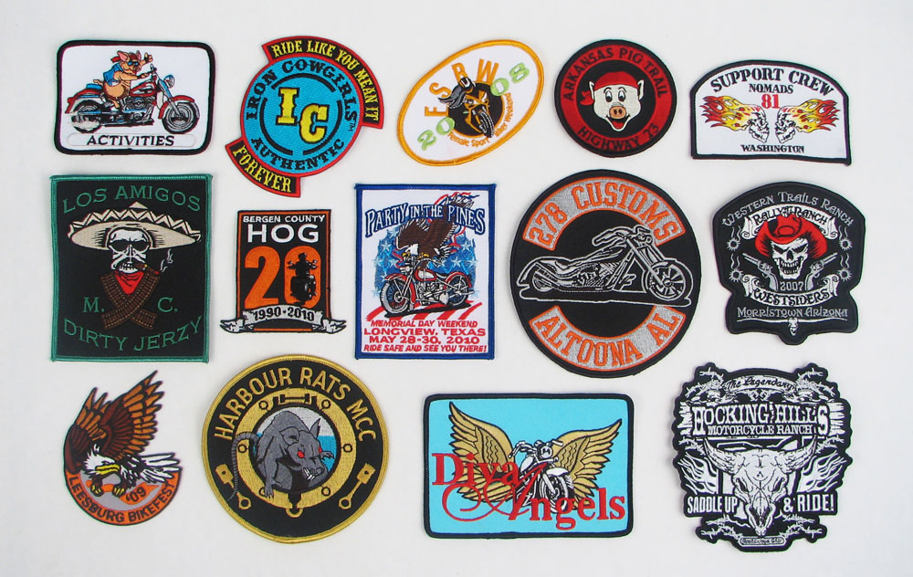 Promote Your Motorcycle Club With A Custom Embroidered Patches