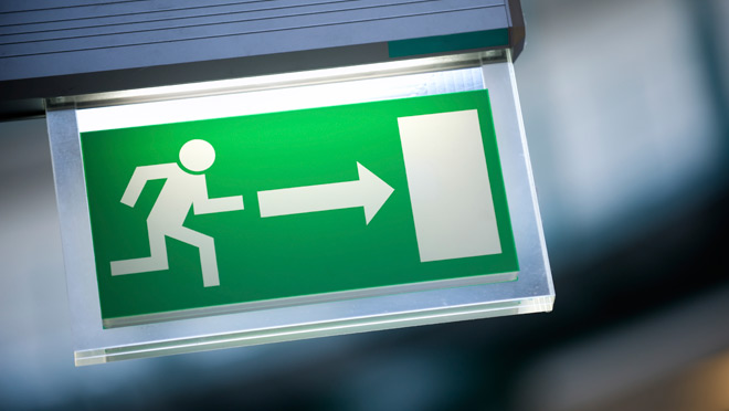 How To Save Some More Energy While Using The Exit Signs